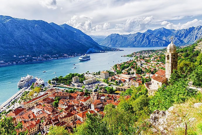 Bucht von Kotor Montenegro