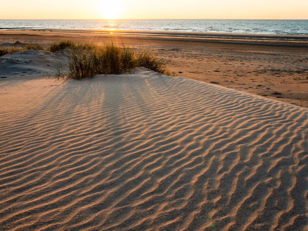 Belgien Meer und Strand