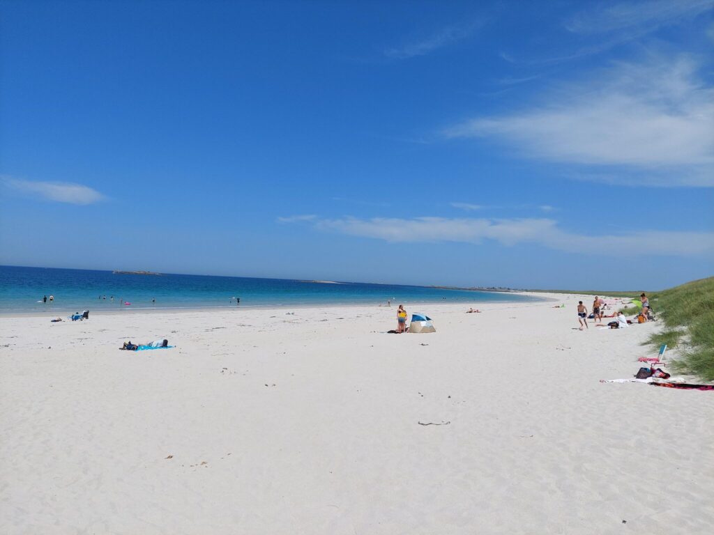 Strand in der Bretagne