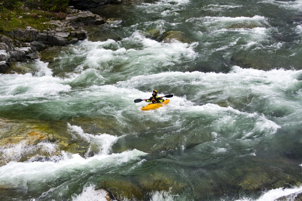 Rafting in Slowenien