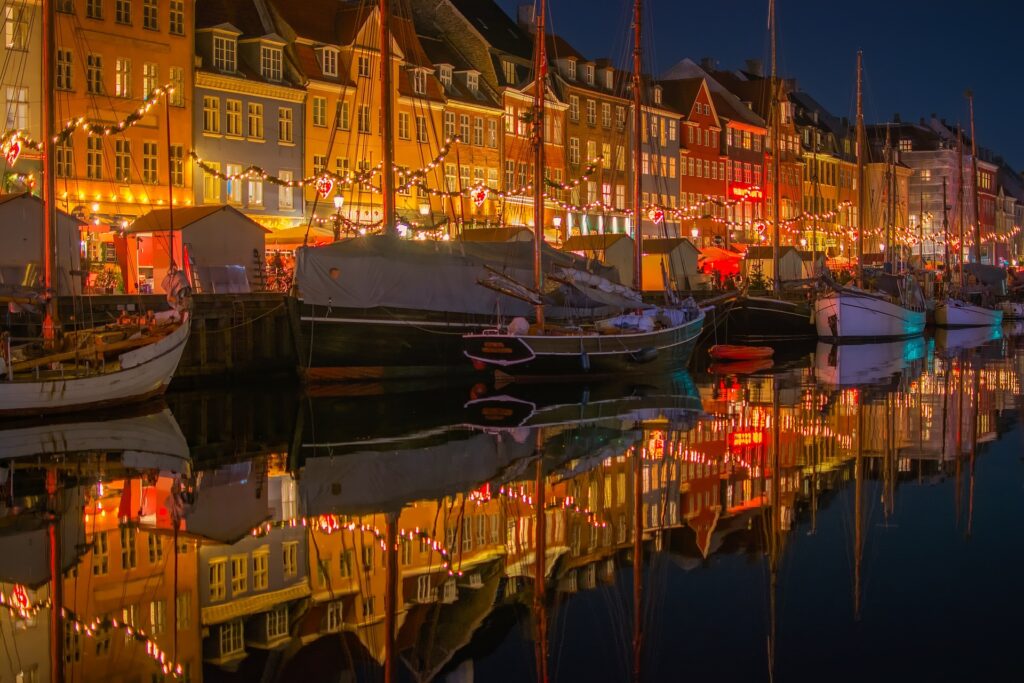 Nyhavn am Abend