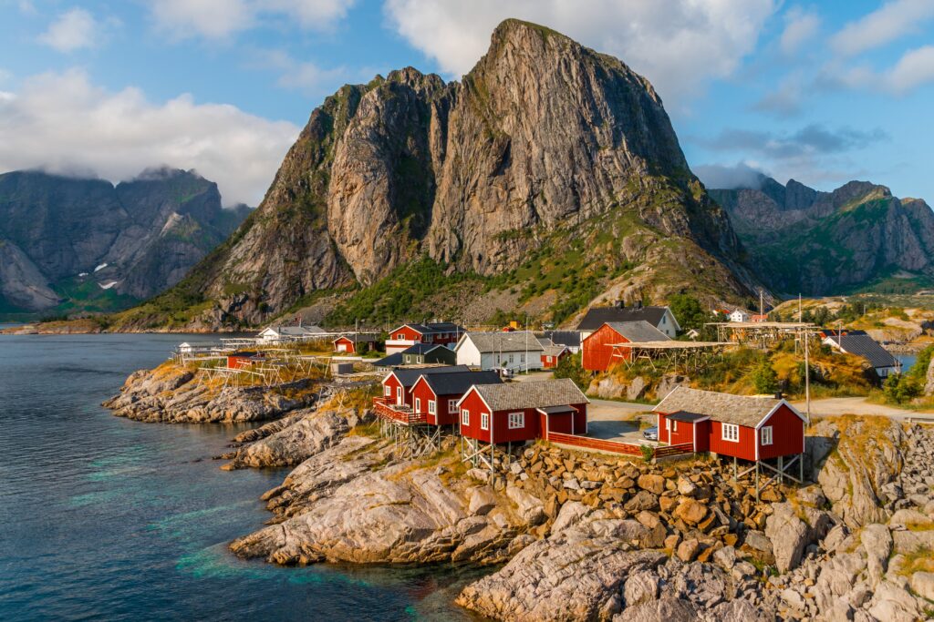 Ort auf den Lofoten